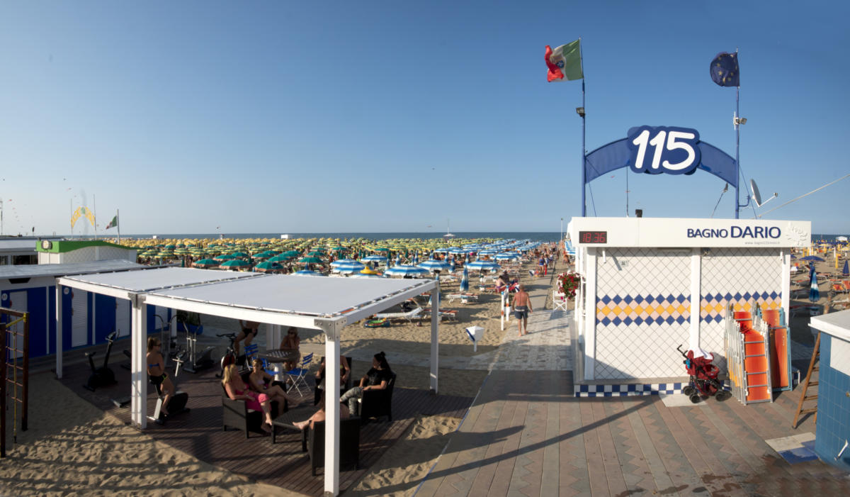 Spiaggia a Rimini