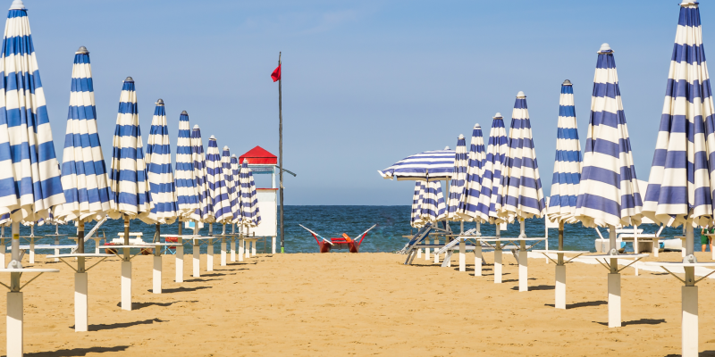 Spiaggia a Rimini