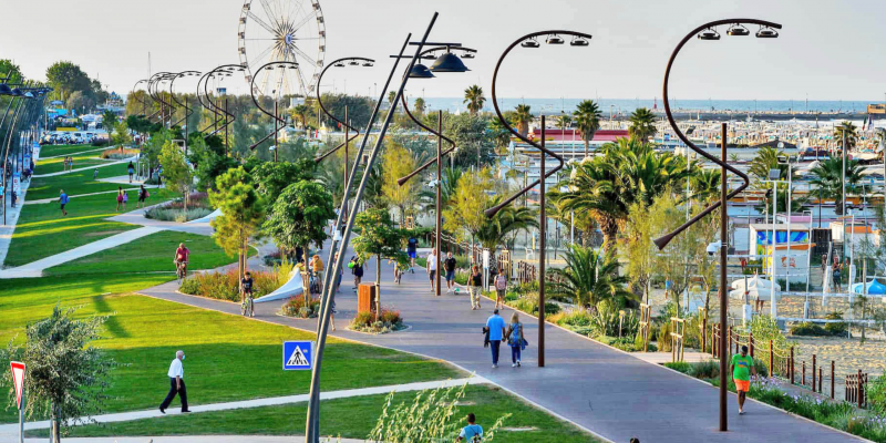 Passeggiata al Parco del mare